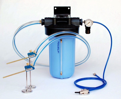 FogBuster dual sprayer system with two sprayer heads
